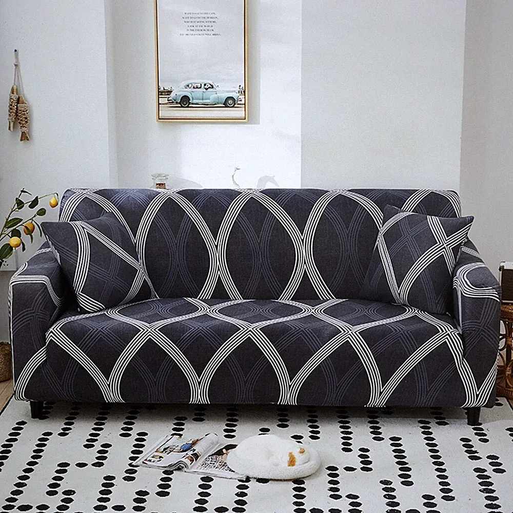 1/2/3/4 Seater Sofa Slip Cover Stretch Recliner Covers Couch Elastic Slipcovers