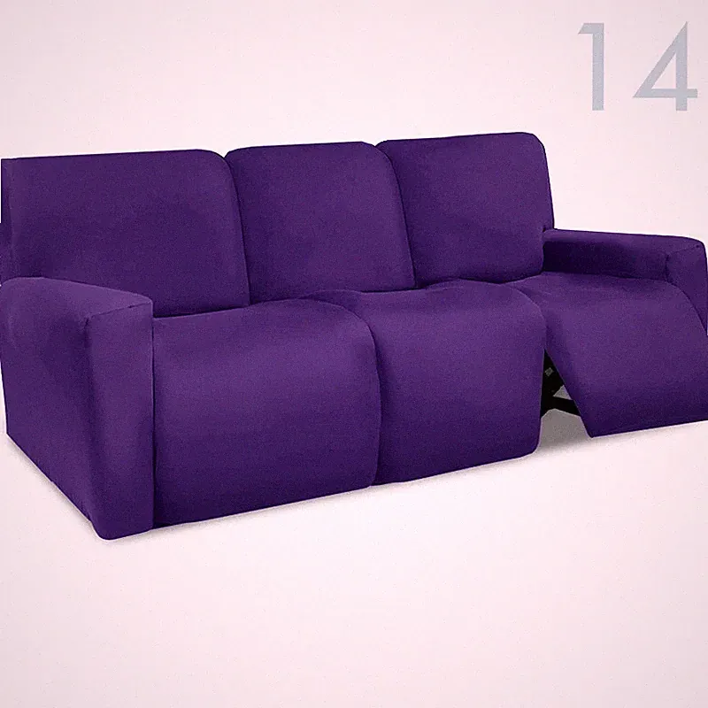 1/2/3 Seater Stretch Recliner Chair Covers Lounge Couch Cover Sofa Slipcover