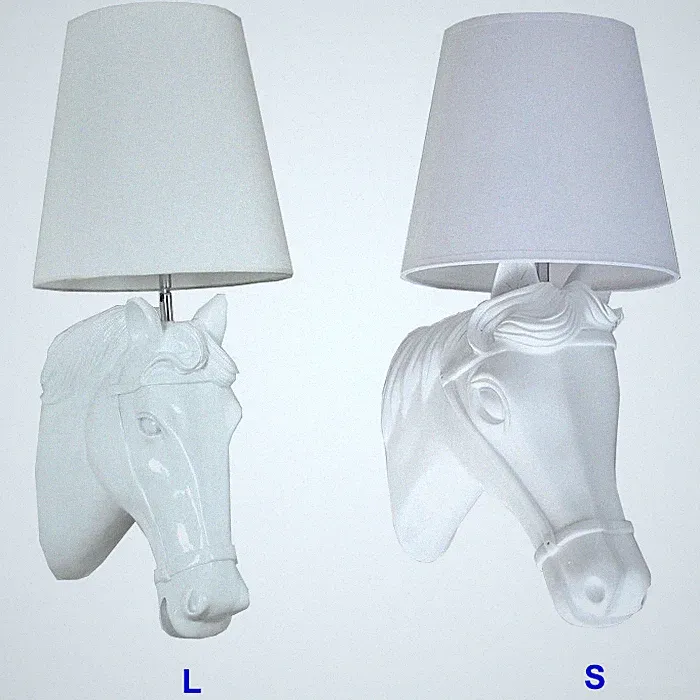7W LED Horse Wall Sconces Light Fixture E27 Bulb Lampshade High Power Lamp Aisle