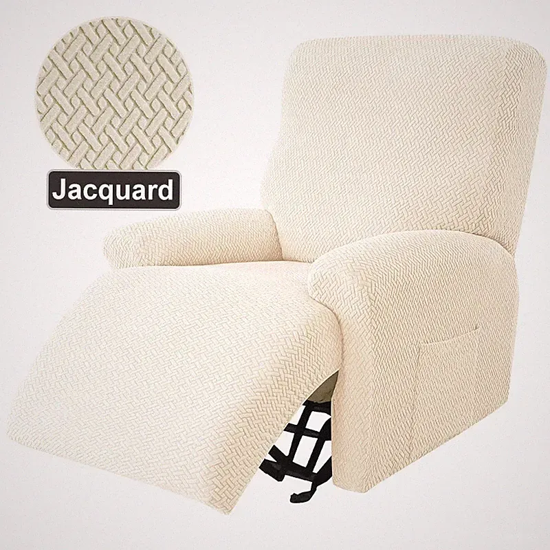 Recliner Sofa Covers Armchair Cover 1/2/3/4 Seater Adjustable Elastic Protector