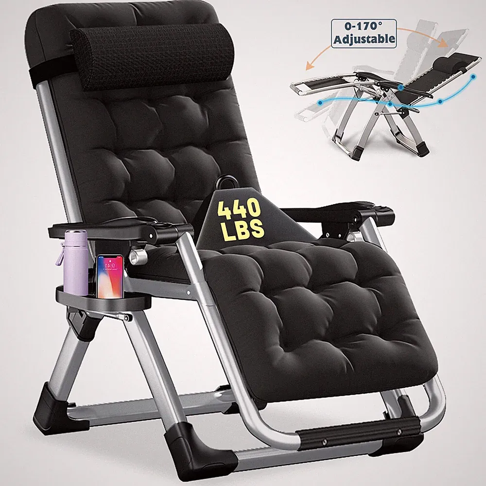 Zero Gravity Chair Recliner Chaise Ergonomic Recliner Folding Reclining Chair